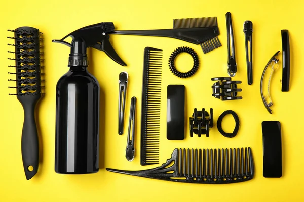 Set of hairdresser or salon tools